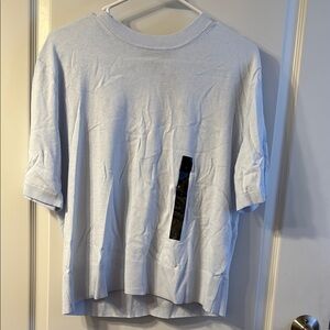 Banana Republic Light Blue Crew Neck Sweater